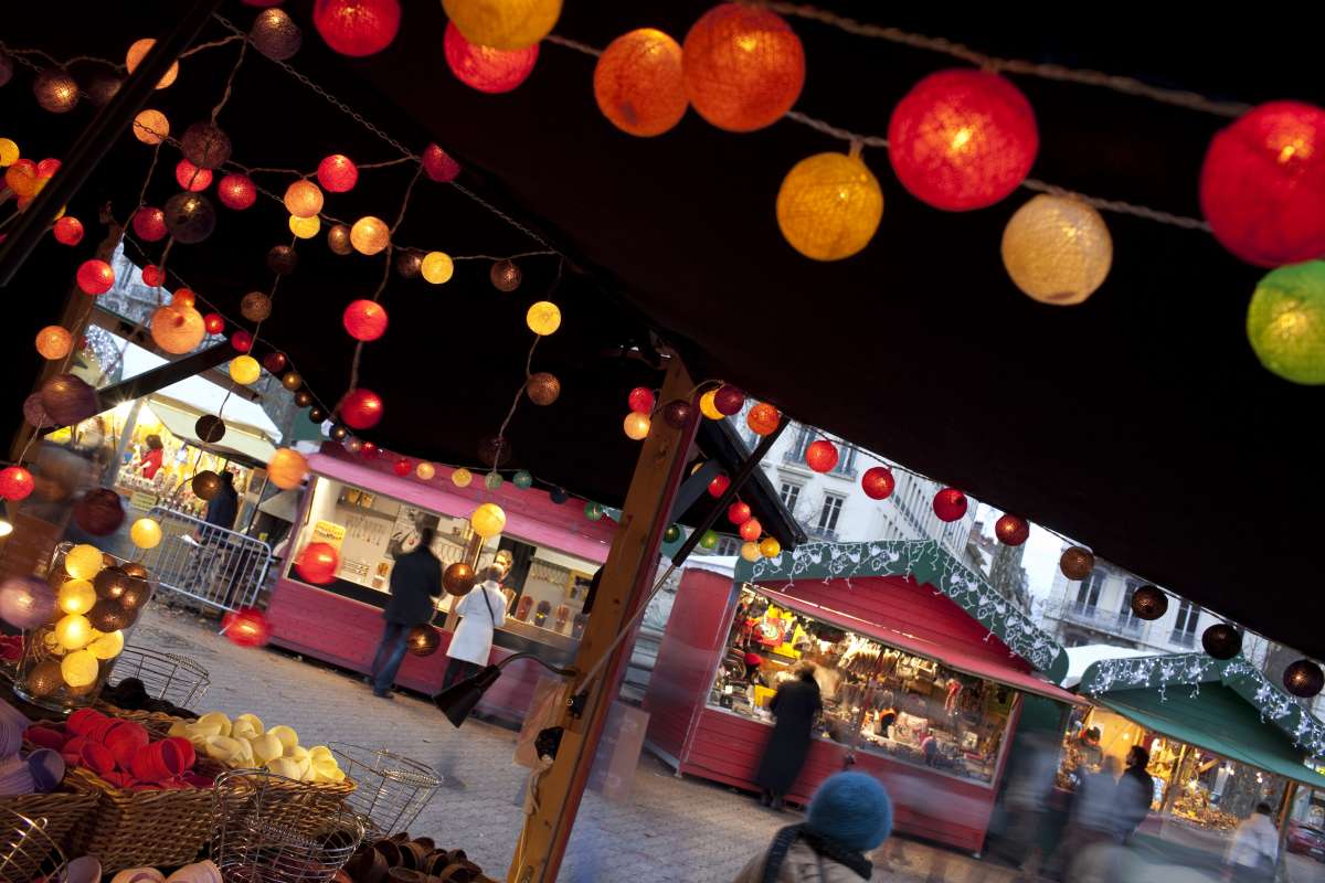 Marché de Noël Place Carnot Lyon