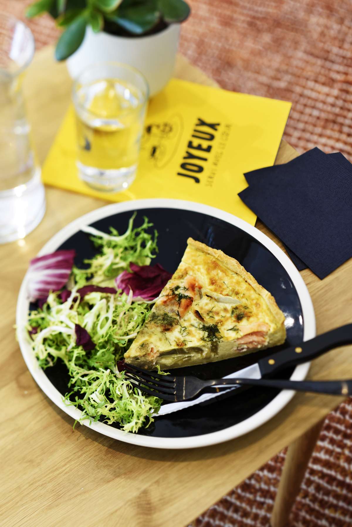 Tarte sallée du Café Joyeux © Olivier Ploton