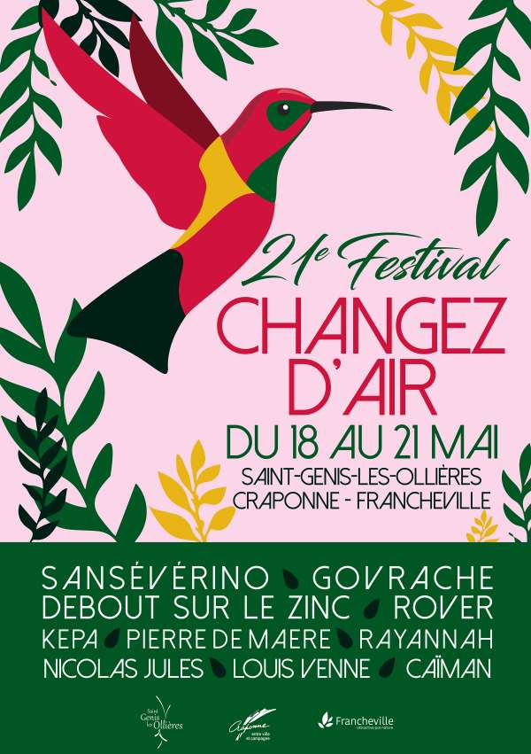 Affiche du Festival "Changez d'air !" 2022