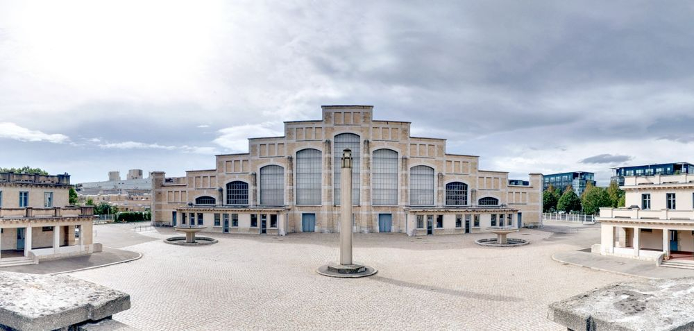 Vue panoramique de la Halle Tony Garnier
