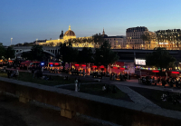 Péniches sur les Berges du Rhône © Doriane Bousquet